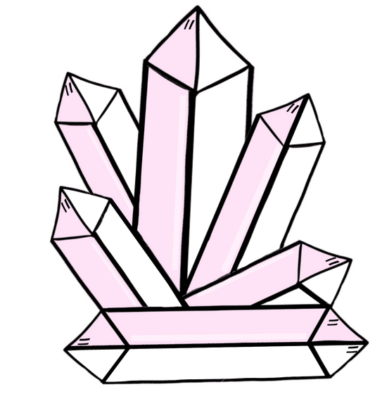 Pink Quartz Crystal