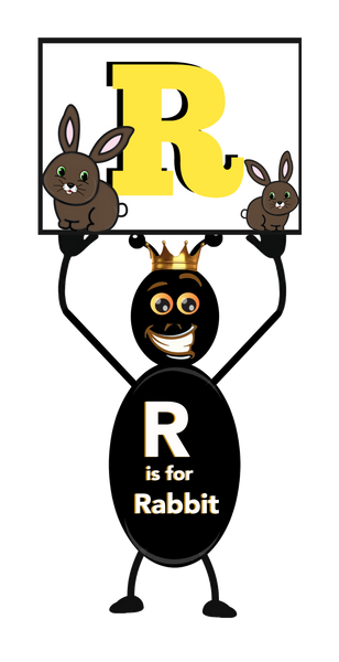 Alphabet - Letter R - Ant Alphabet Clip Art