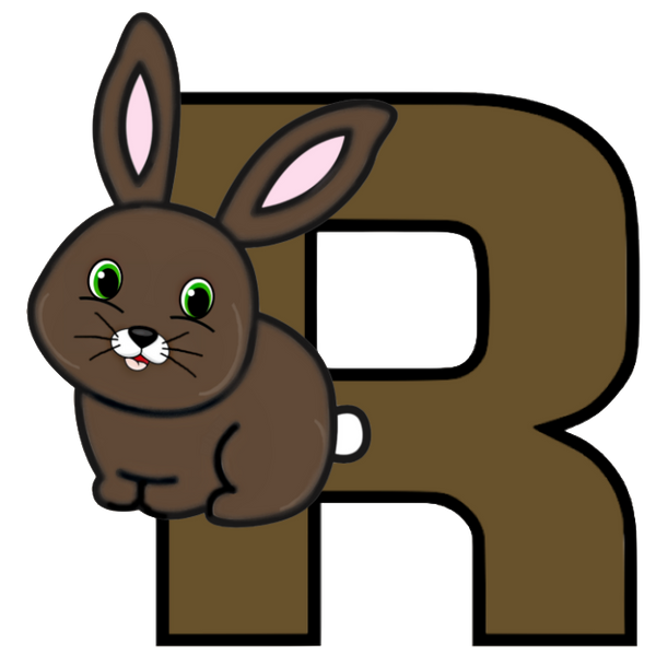 Letter R Rabbit Craft