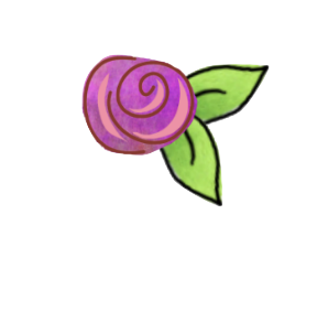 Fuchsia Rosebuds Set