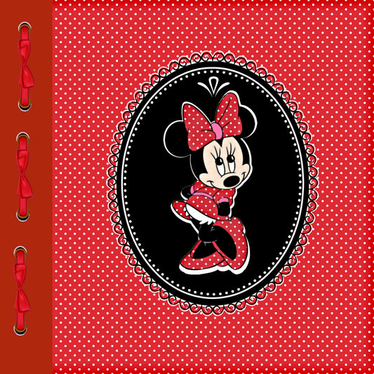 Minnie Mouse Red Scrapbook Album Photo book Cover 12x12