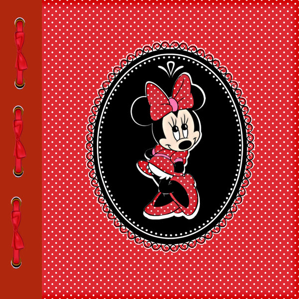 Minnie Mouse Red Scrapbook Album Photo book Cover 12x12