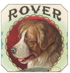 Rover - Vintage Label - Dog Ephemera
