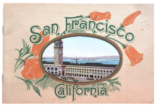 San Francisco Tourist Vintage Booklet - Souvenir Ephemera