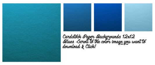 Background Cardstock Paper Texture 12 X 12 Blues