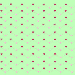 7 Stitched Hearts & Buttons Backgrounds Bundle 12x12 SEW CUTE!