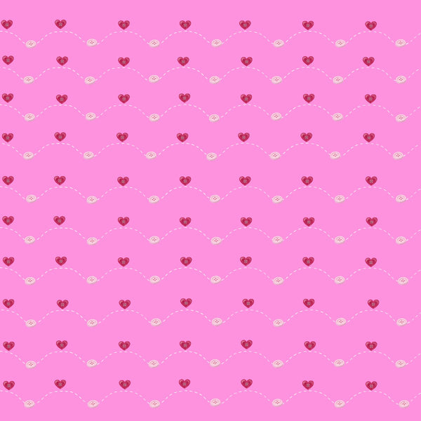 7 Stitched Hearts & Buttons Backgrounds Bundle 12x12 SEW CUTE!