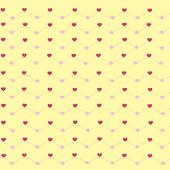 7 Stitched Hearts & Buttons Backgrounds Bundle 12x12 SEW CUTE!