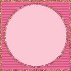 Pink Striped Glitter Set - 12x12 Background, Frames, Labels, Scrapbook Set