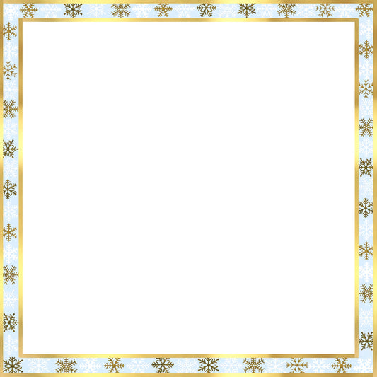 Snowflakes 12x12 Background Page