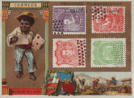 Spain Vintage postcard stamped