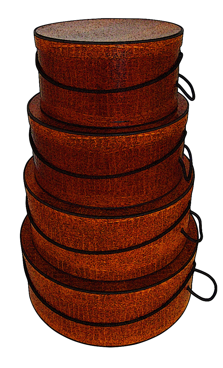 Luggage Stack - Hat Boxes