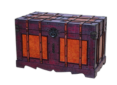 Antique Steamer Trunk #3 closed