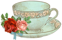 Teacup Vintage with Roses
