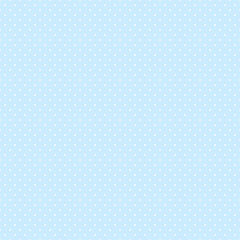 Tiny Polkadots White on Baby Blue 12x12 Background
