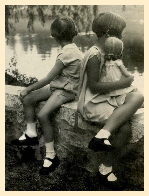 Sisters At The Lake