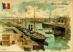 Les Grands Ports Du Monde Le Havre Vintage Postcard