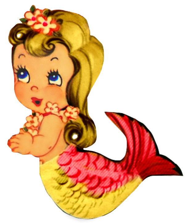 Little Mermaid - Vintage & Adorable