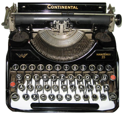 Ephemera Typewriter Collection Bundle