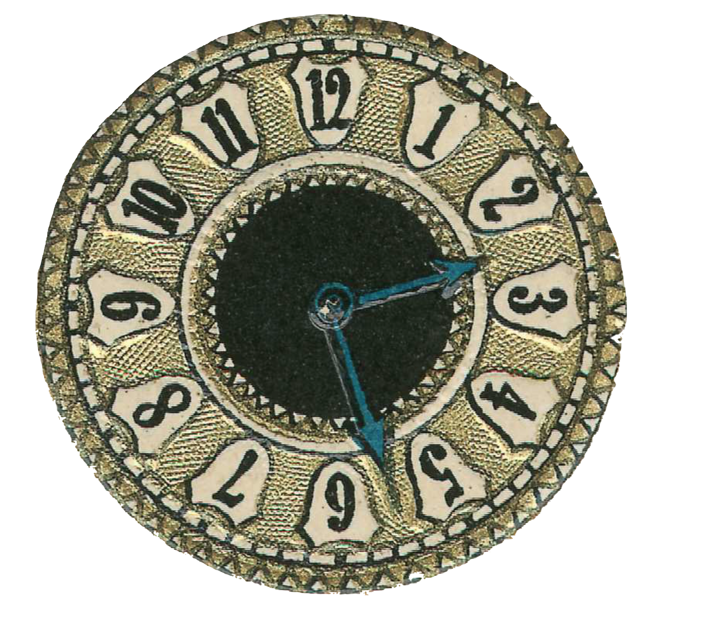 Vintage Clock Ephemera