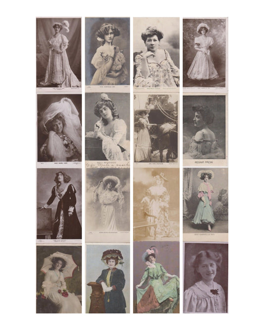 Victorian Vintage Ladies Collage Sheet #1
