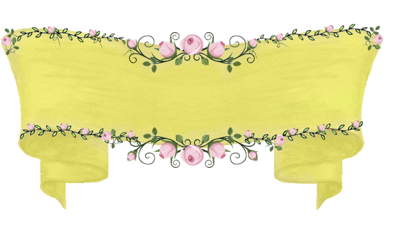 Yellow Watercolor Banners Collection