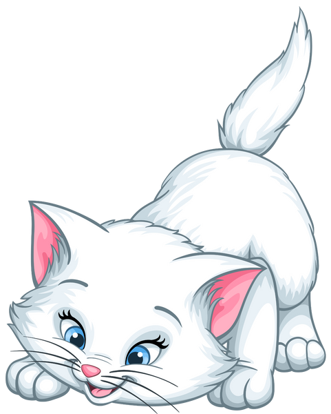 White Kitty Cat