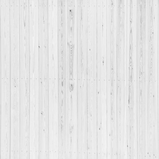 White Shabby Chic Wood Background 12x12