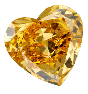 5 images Yellow Citrine Diamond Gemstones - Crystals Glam Sparkle Rhinestones