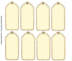 Baby Yellow &  Gold Glitter Stitched Tags