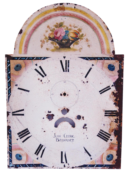 Antique enamel Clock face