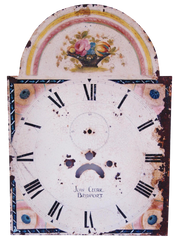 Antique enamel Clock face