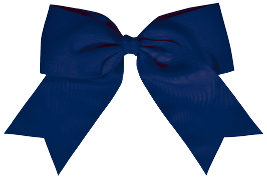 Blue Hair or Dress Bow Grosgrain Navy Blue