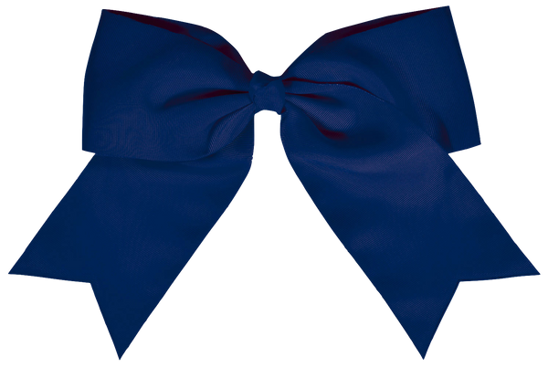 Blue Hair or Dress Bow Grosgrain Navy Blue