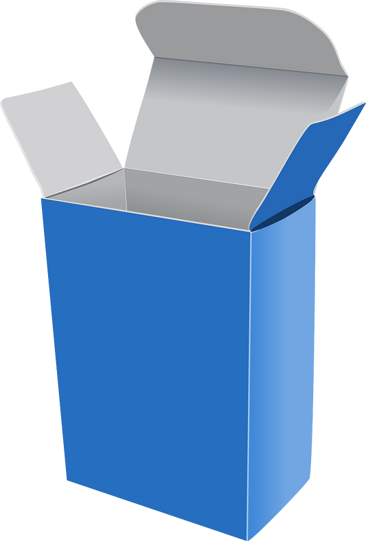 Blue Open Box