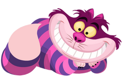 Cheshire Cat  in Alice and Wonderland