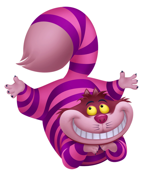 Cheshire Cat  in Alice and Wonderland