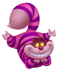 Cheshire Cat  in Alice and Wonderland