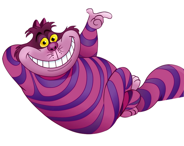 Cheshire Cat  in Alice and Wonderland