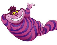 Cheshire Cat  in Alice and Wonderland