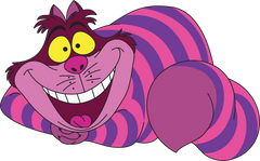 Cheshire Cat  in Alice and Wonderland