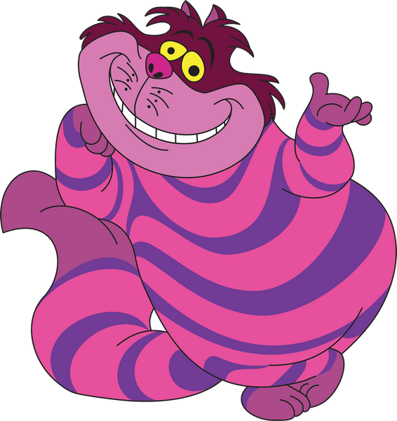 Cheshire Cat  in Alice and Wonderland