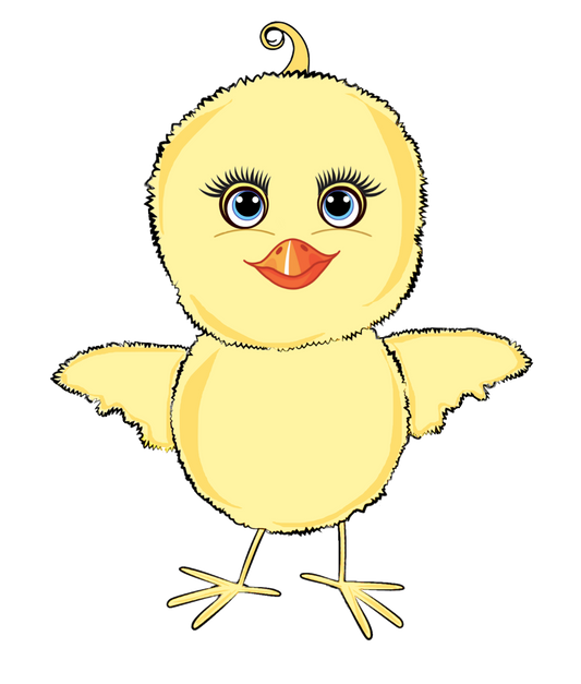 Miss Chicken Little is so cute for Easter - Clip Art