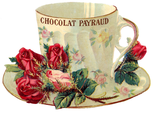 Chocolat & Roses Antique Teacup