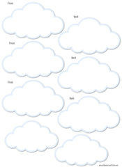 Clouds Printable