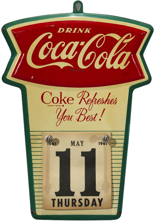 Coca Cola Vintage Calendar - Ephemera
