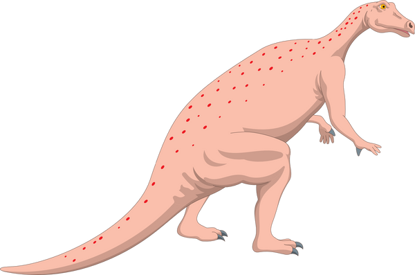 Pink Spotted Dinosaur