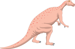 Pink Spotted Dinosaur