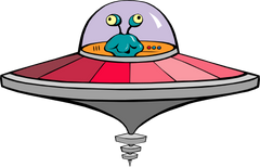 Flying Saucer Alien