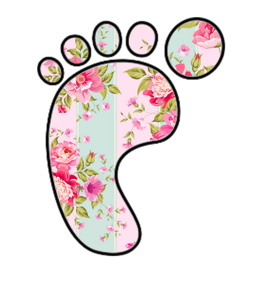 Footprint in Deb's Shabby Chic Pink Roses